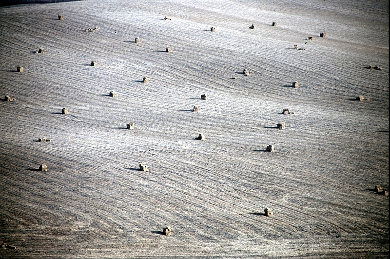 Feld im Rif-Gebirge